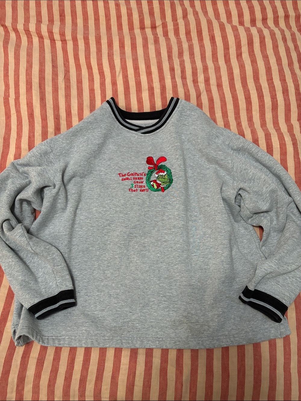 Grinch Christmas sweatshirt